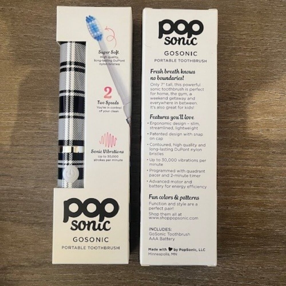 Pop Sonic GOSONIC Poratble Toothbrushes - Picture 2 of 3